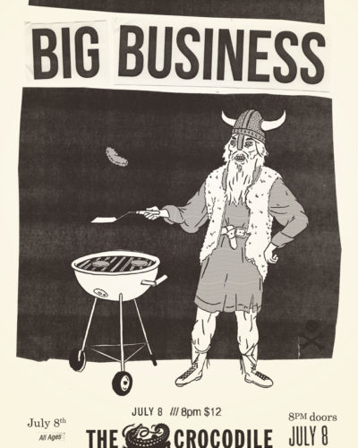 Big Business at the Crocodile poster