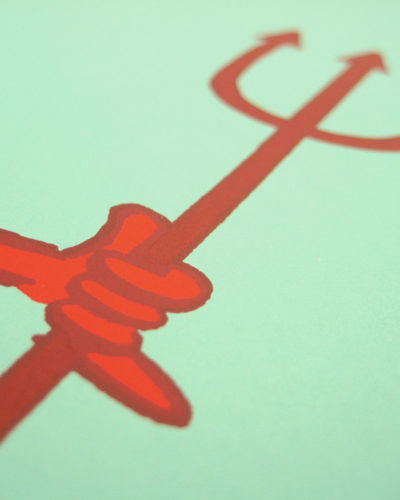 Angel Olsen print detail