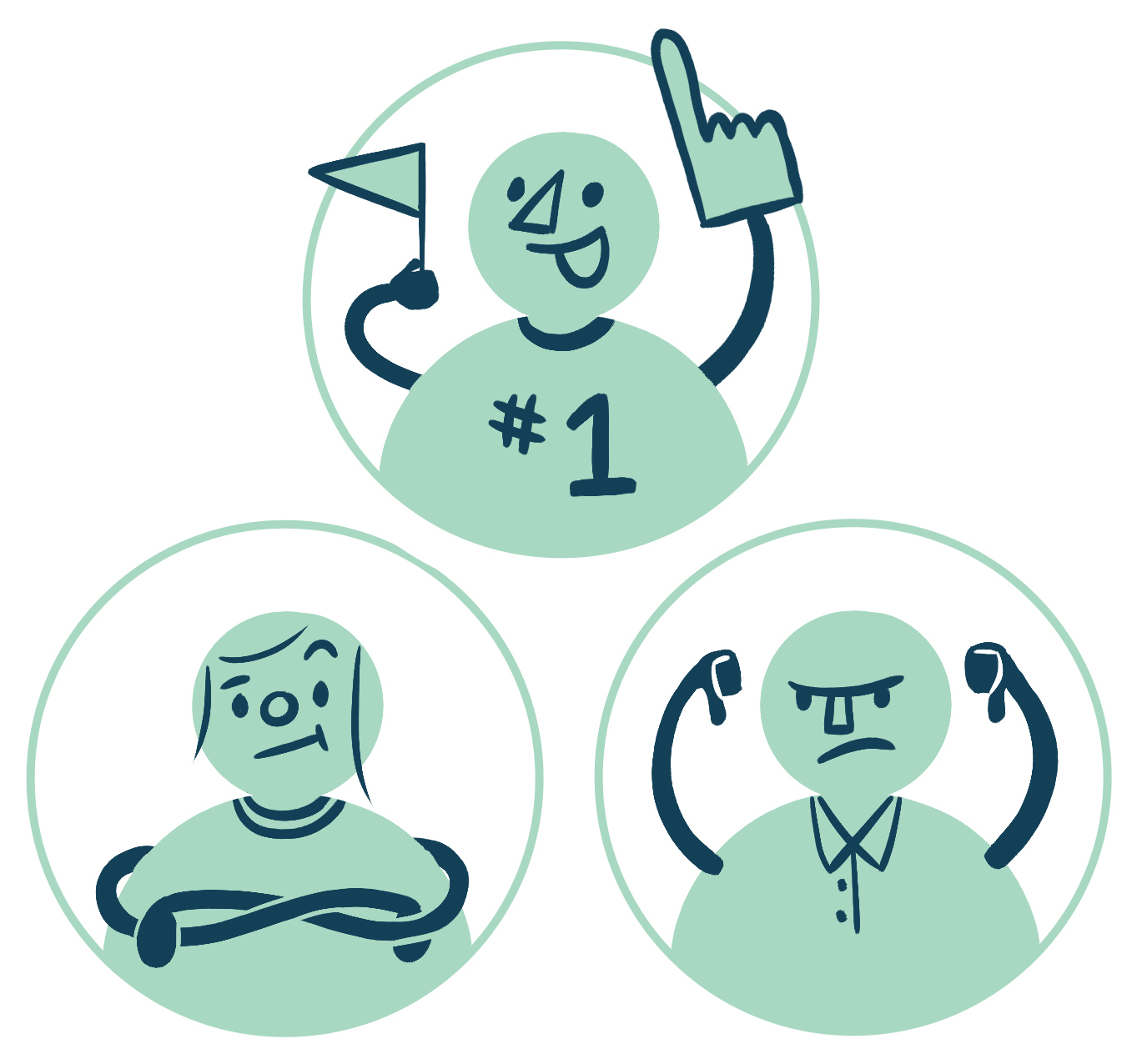 There are three general types of influencer relationships: Adversaries, Agnostics, and Advocates