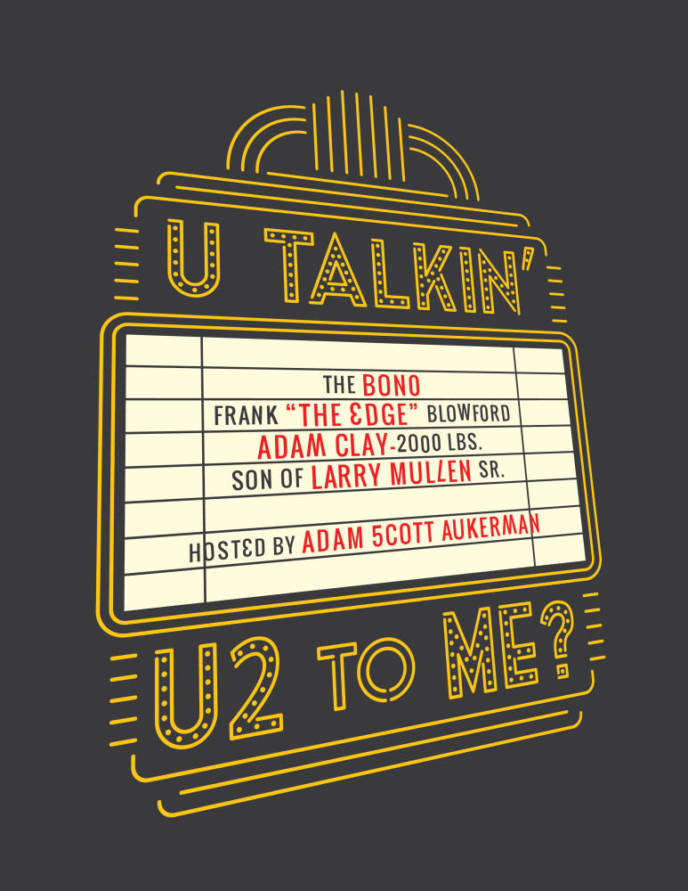 U2 Shirt Design