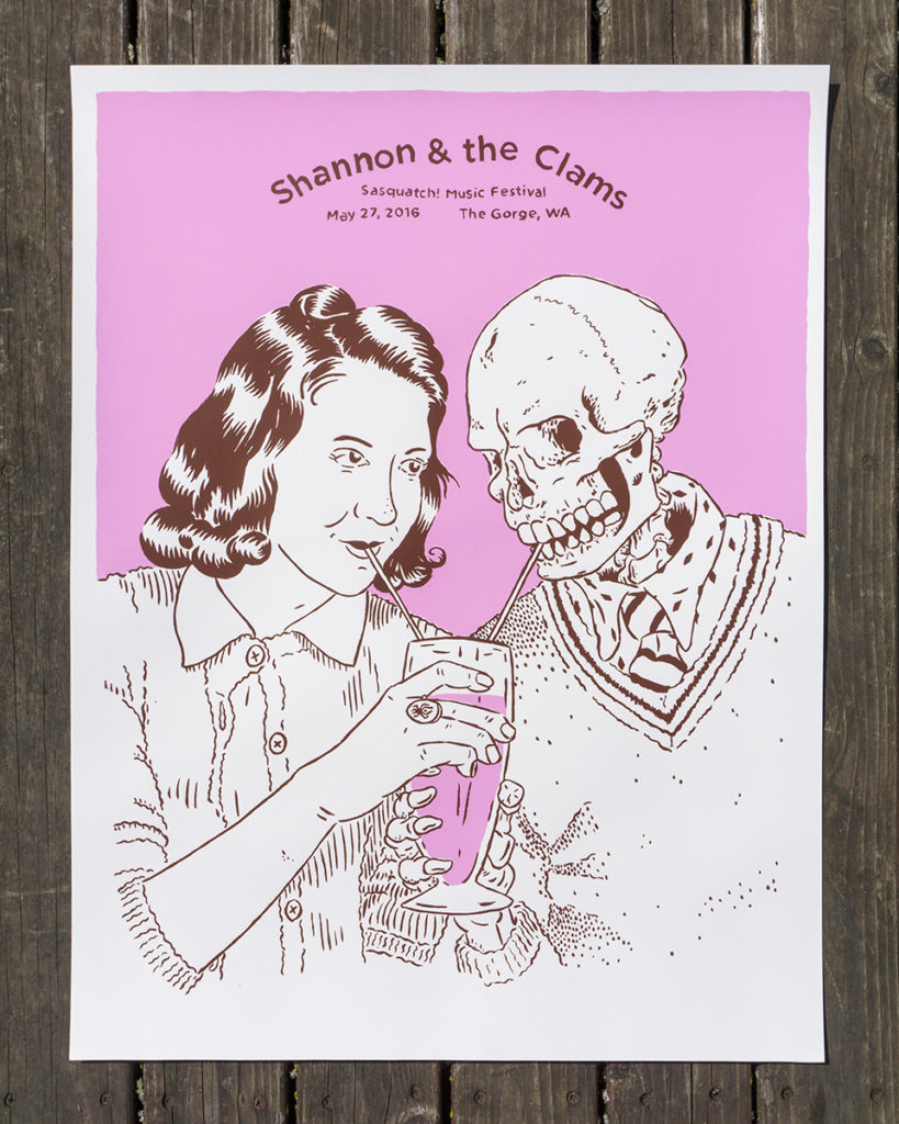 Shannon & the Clams print